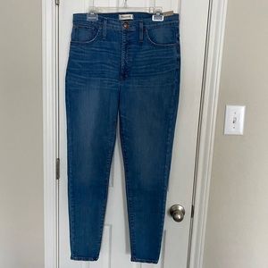 Madewell 11" High-Rise Skinny Jeans Maricopa Wash